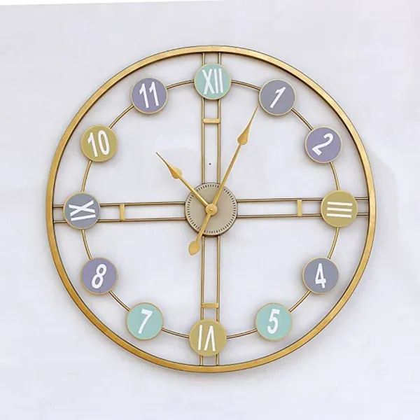 Amhomedecor_Analog_81.3_cm_X_20_cm_Wall_Clock_(Multicolor,_With_Glass,_Standard)