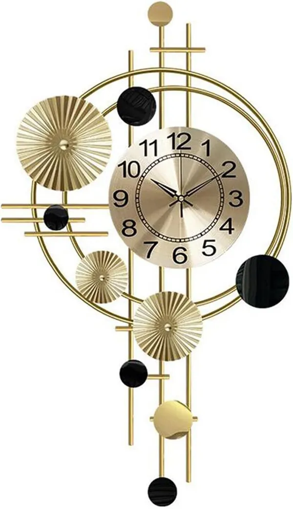 Amhomedecor_Analog_81.3_cm_X_20_cm_Wall_Clock_(Multicolor,_With_Glass,_Standard)