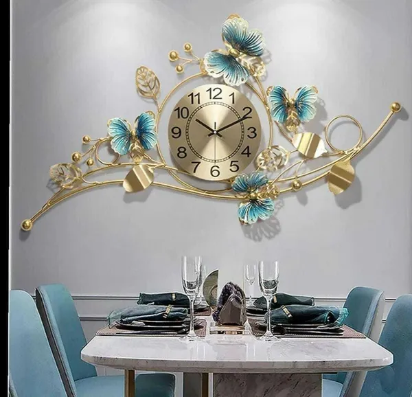 Amhomedecor_Analog_51_cm_X_99_cm_Wall_Clock_(Multicolor,_Without_Glass,_Standard)