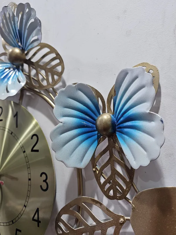 Amhomedecor_Analog_51_cm_X_99_cm_Wall_Clock_(Multicolor,_Without_Glass,_Standard)