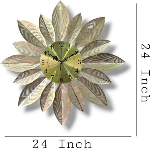 Amhomedecor_Analog_75_cm_X_75_cm_Wall_Clock_(Multicolor,_Without_Glass,_Standard)