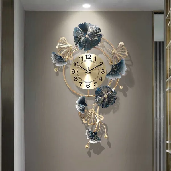 AM_Home_Decor_Grey_Vertical_Metal_Wall_Clock_Decorative_Iron_Metal_Hanging_Wall_Clock_for_Farm_House/Living_Room/Bedroom/Hall/Dining_Hall_(36_X_1_X_21_Inch)