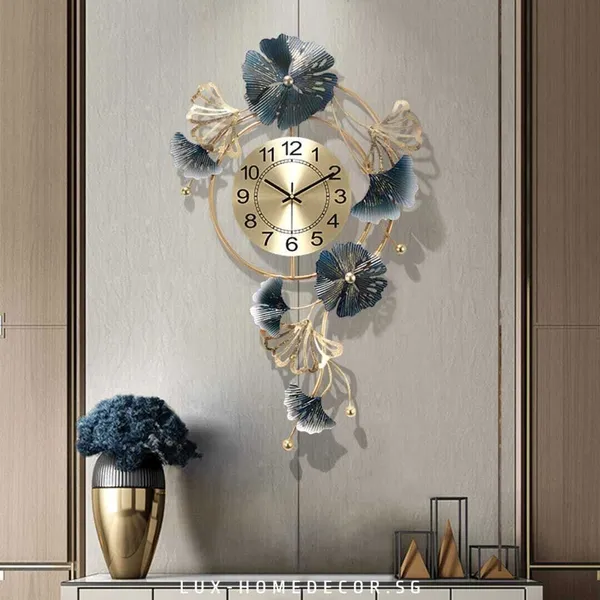 AM_Home_Decor_Grey_Vertical_Metal_Wall_Clock_Decorative_Iron_Metal_Hanging_Wall_Clock_for_Farm_House/Living_Room/Bedroom/Hall/Dining_Hall_(36_X_1_X_21_Inch)