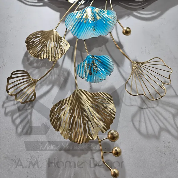 AM_Home_DECORᵀᴹ_Luxury_Series_Peacock_Wall_Clock_Decorative_for_Farm_House/Living_Room/Bedroom/Hall/Dining_Hall_Decoration_with_Antique_Design_&_Glossy_Finish_(37_X_2_X_24_Inch)