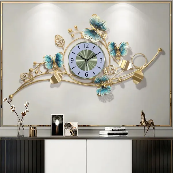 Amhomedecor_Analog_51_cm_X_99_cm_Wall_Clock_(White,_Without_Glass,_Standard)