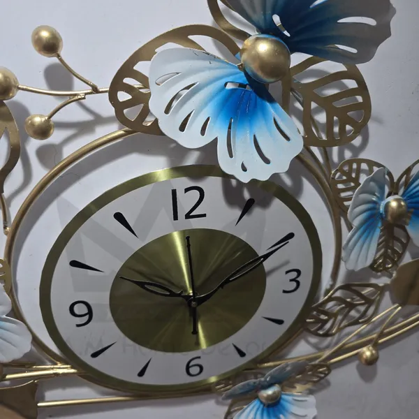 Amhomedecor_Analog_51_cm_X_99_cm_Wall_Clock_(White,_Without_Glass,_Standard)