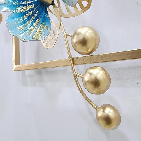 AM_Home_DECORᵀᴹ_Peacock_Hanging_Wall_Clock_Pemium_Non-Ticking_Clock_for_Farm_House/Living_Room/Bedroom/Hall/Dining_Hall_Decoration_with_&_Glossy_Finish_(36_X_1_X_21_Inch)_(White)