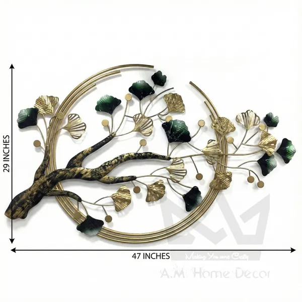 AM_Home_DECORᵀᴹ_Tree_Sculpture_Pemium_Wallart_for_Farm_House/Living_Room/Bedroom/Hall/Dining_Hall_Decoration_with_&_Glossy_Finish_(47_X_1.5_X_29_Inch)_