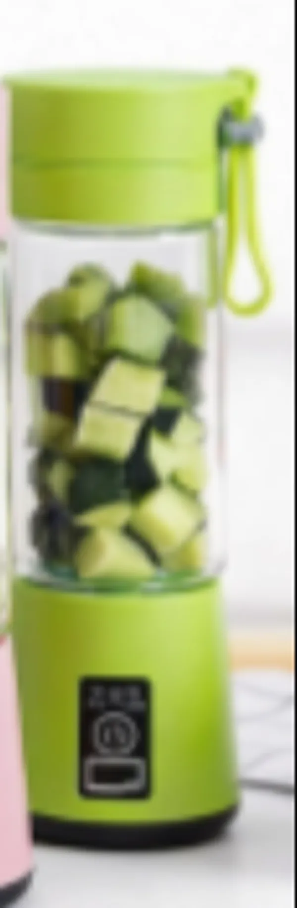 Pink_And_Green_Portable_Blender_Bottle_Duo