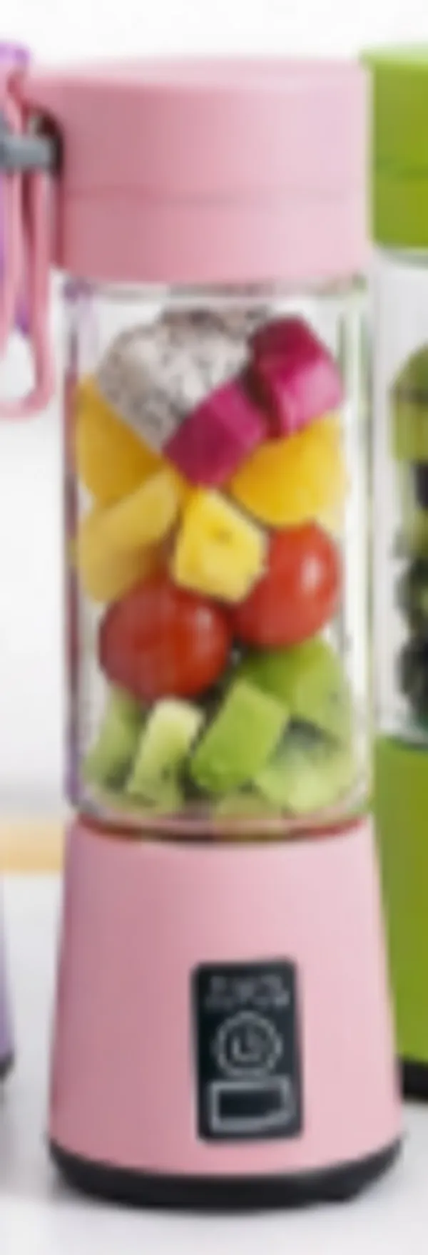 Pink_And_Green_Portable_Blender_Bottle_Duo