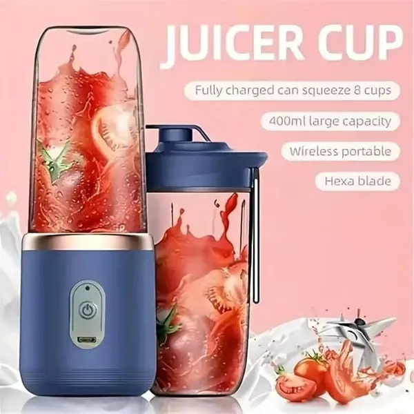 Portable_Blender_Electric_Juicers_Fruit_Mixers_USB_Rechargeable_Smoothie_Mini_Personal_Juicer_6_Blades_3Gears_With_1500_Mah_Rechargeable_Battery-Smoothie_Blender