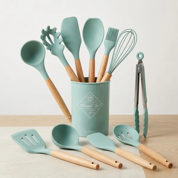 Silicone_Wooden_Handle_12_Piece_Kitchen_Utensil_Set