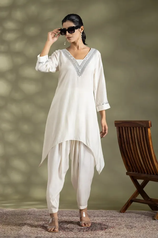 Ivory_Bemberg_Silk_Sequin_Embroidered_Tunic_Set_For_Women