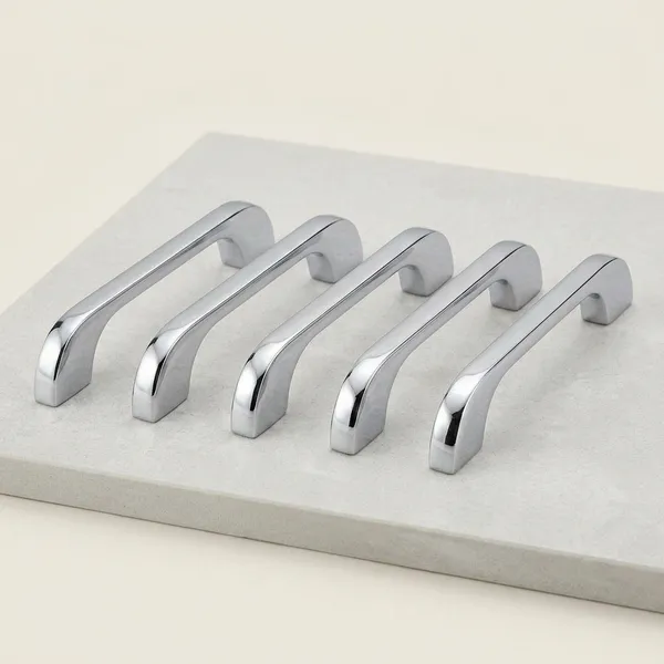 Zinc_Modern_Silver_Chrome_Finish_Cabinet_Handle_Pull_-_Pack_of_5