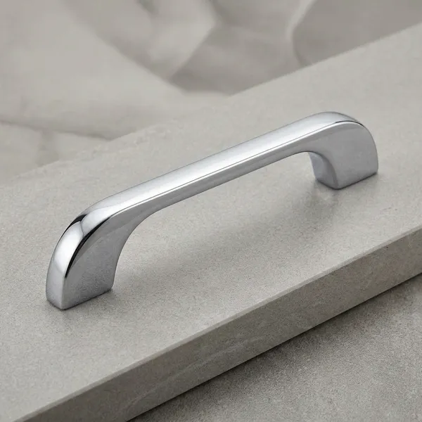 Zinc_Modern_Silver_Chrome_Finish_Cabinet_Handle_Pull_-_Pack_of_5