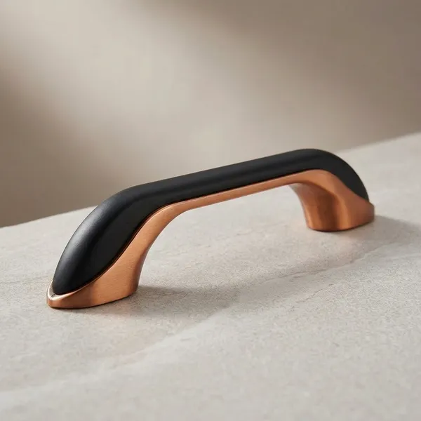 Zinc_Modern_Two-Tone_Ergonomic_Black_Cabinet_Handle_-_Pack_of_5