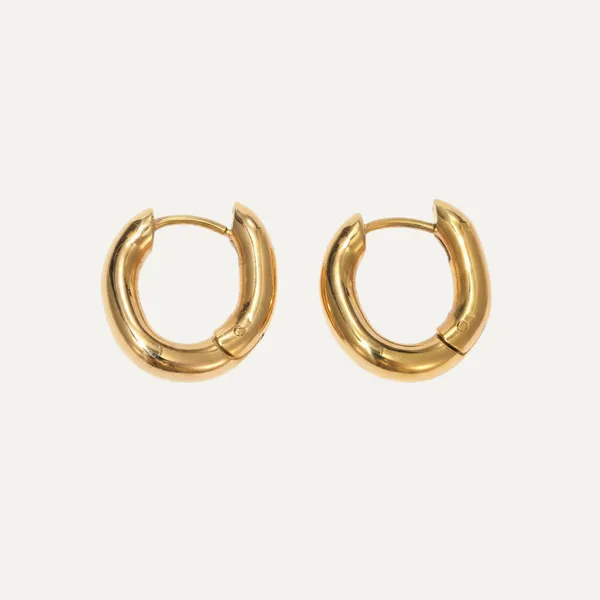 Gold_Steel_Asymmetrical_Hoop_Earrings_For_Women