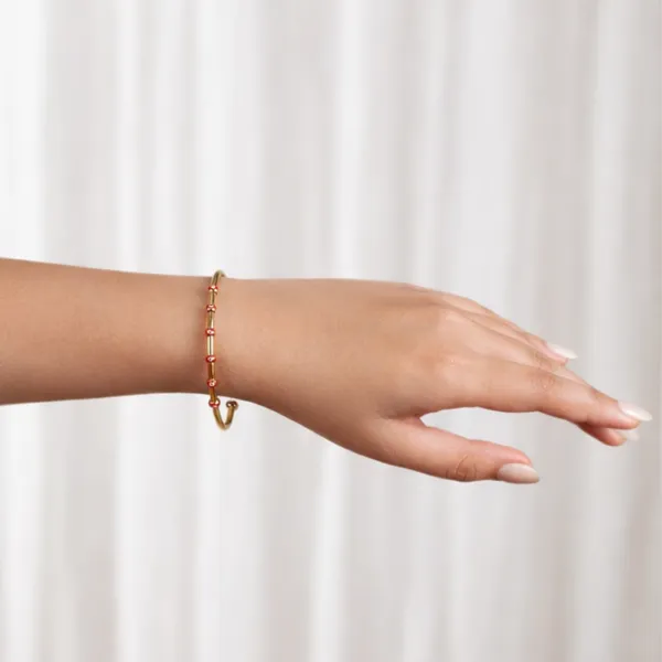 Gold_Steel_Evil_Eye_Charm_Bracelet_For_Women
