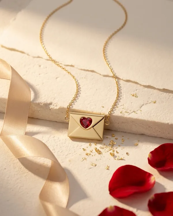 Amora_Love_Letter_Necklace_For_Women