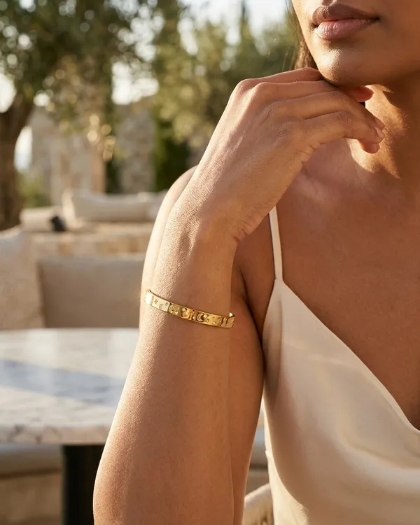 Gold_Steel_Celestial_Moon_Star_Engraved_Charm_Bracelet_For_Women