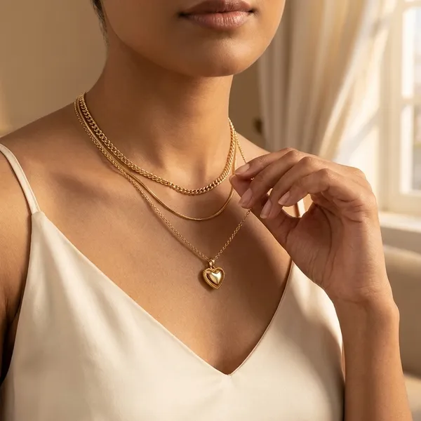 Gold_Steel_Butterfly_Pearl_Heart_Jewellery_Set_For_Women