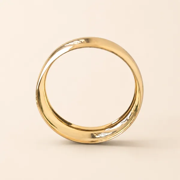 Luna_Gold_Dome_Bangle
