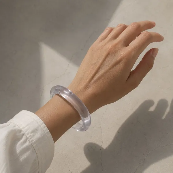 Serra_Clear_Resin_Bangle_Bracelet
