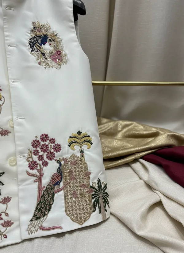 Embroidered_Radha_Krishna_Nehru_Jacket_Waistcoat_For_Men