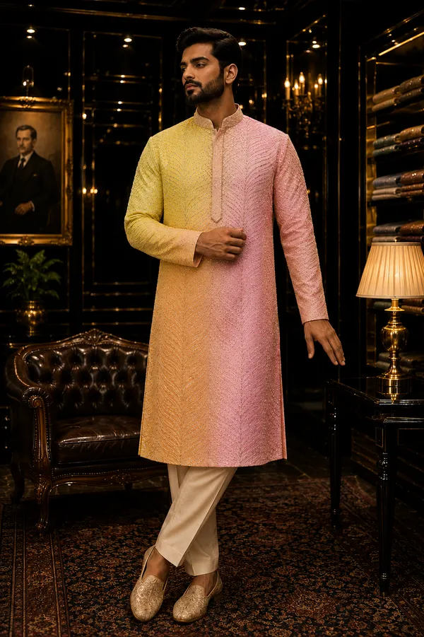 ombre_kurta_design_for_groom