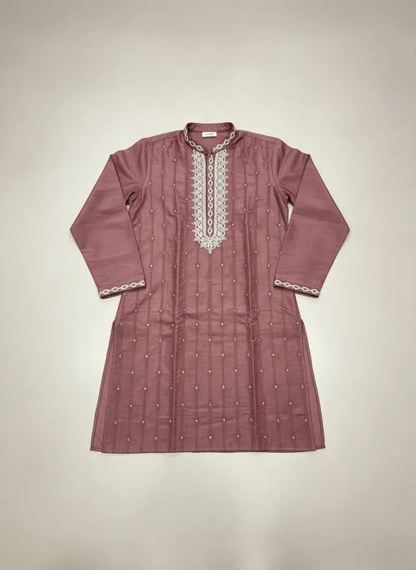 Onion_Real_Threadwork_Mirror_Kurta_For_Men