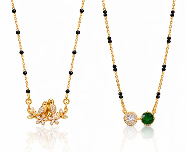 Peacock_And_Twin_Tara_Mangalsutra__-Pack_Of_2