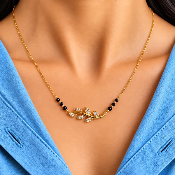 Leaf_Alloy_Pendant_Mangalsutra_For_Women
