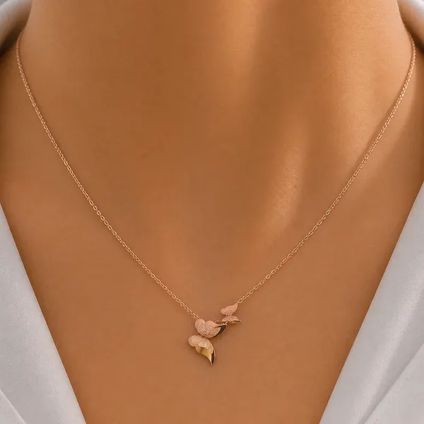 Double_Butterfly_Pendant_Necklace_For_Women