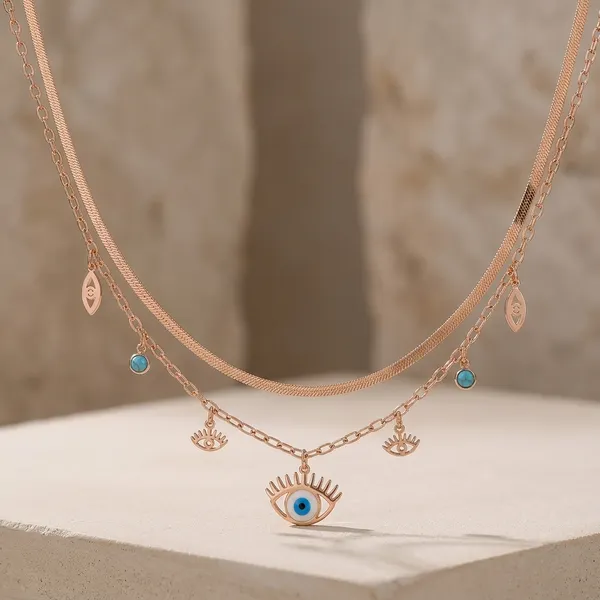 Isabella_Rose_Gold__Three_Layer_Evil_Eye__Charm_Necklace