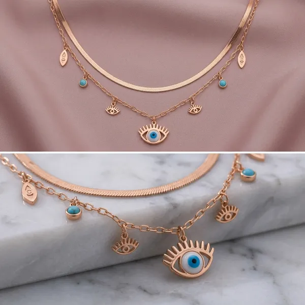 Isabella_Rose_Gold__Three_Layer_Evil_Eye__Charm_Necklace