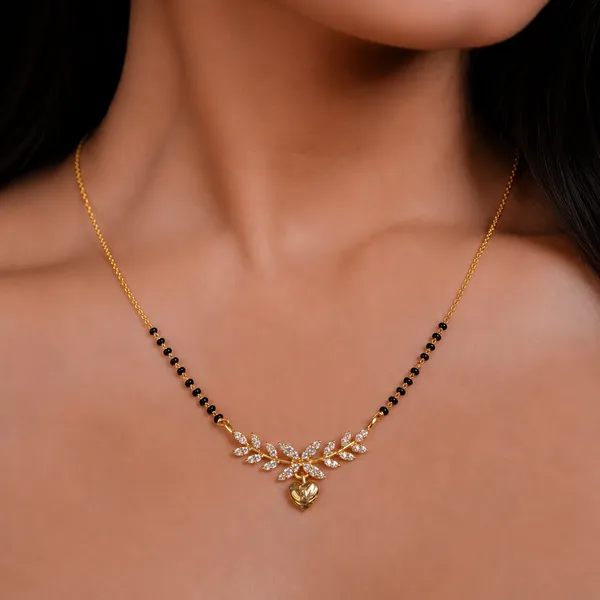 Nyra_Golden_Heart_Alloy_Pendant_Mangalsutra_For_Women