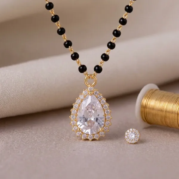 Aditi_Teardrop_Crystal_Pendant_Black_Bead_Mangalsutra_For_Women