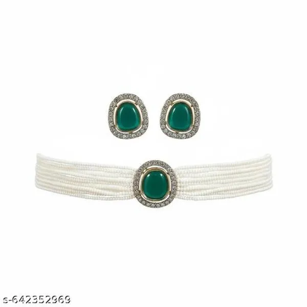 Traditional_Golden_Choker_Necklace_Set_For_Women_Simple_Gold_Choker_Necklace_Choker_Necklace_For_Women_Gold_Set_Ethnic_Golden_Choker_Necklace_Stylish_Choker_Necklace_Traditional_Design