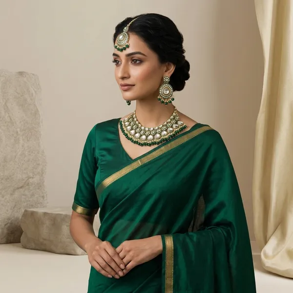 Women_S_Green_Kundan_Pearl_Choker_Jewellery_Set_Traditional_Indian_Bridal_Necklace_With_Matching_Earrings_Maang_Tikka_Elegant_Ethnic_Gold_Finish_Jewellery_For_Weddings_Festivals_Parties_Special_Occasions_Perfect_Gift_For_Brides_Bridesmaids