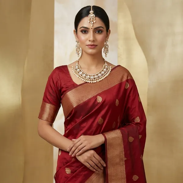 Traditional_Bridal_Necklace_Earrings_Set_With_White_Stones_Pearls_Intricate_Gold_Finish_Ethnic_Jewellery_Premium_Wedding_Festive_Wear_Elegant_Royal_Design_Lightweight_Comfortable_Fit_Perfect_For_Brides_Parties_Gifting_Occasions