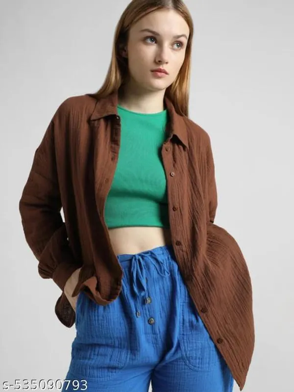 Multicolor_Stylish_Casual_Shirt_For_Women_Pack_Of_2