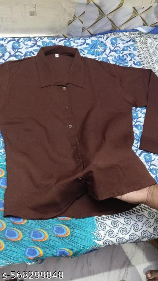 Brown_Stylish_Casual_Shirt_For_Women_Pack_Of_2
