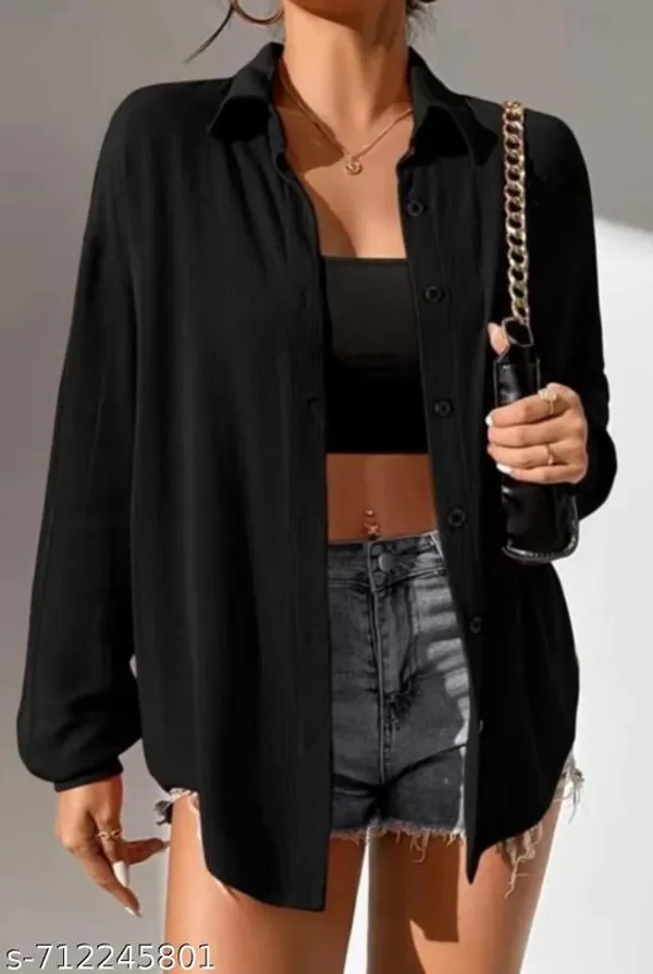 Women_Classic_Fashionable_Black_Shirt