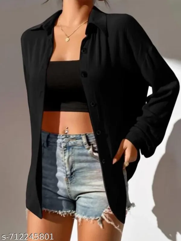 Women_Classic_Fashionable_Black_Shirt