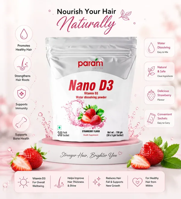 Param_Nano_D3_Vitamin_D3_Strawberry_And_Iron_Folic_Acid_&_B12_Water_Dissolving_Powder_60_Sachets