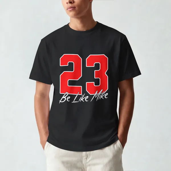Be_Like_Mike_Graphic_Black_Cotton_T-Shirt_For_Men_And_Women