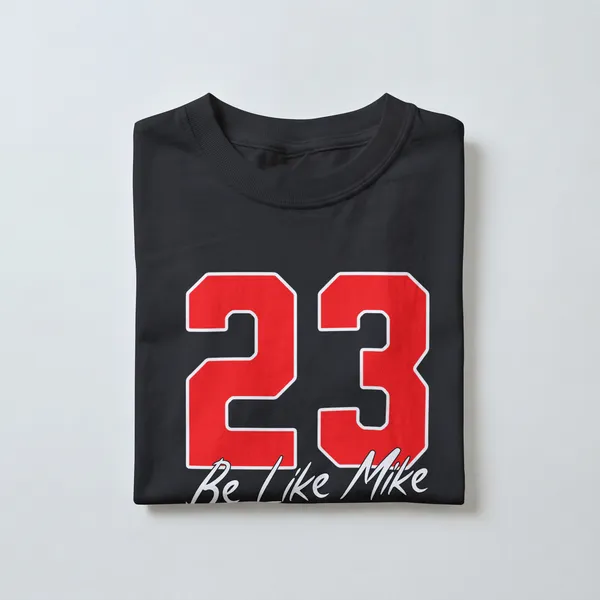 Be_Like_Mike_Graphic_Black_Cotton_T-Shirt_For_Men_And_Women