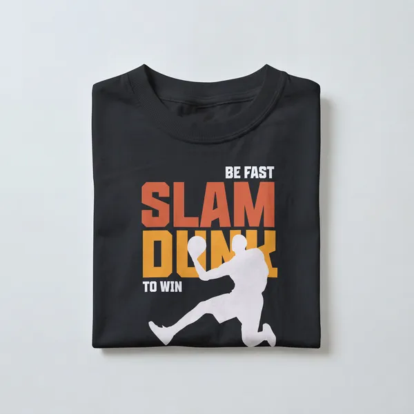 Slam_Dunk_Graphic_Black_Cotton_T-Shirt_For_Men_And_Women