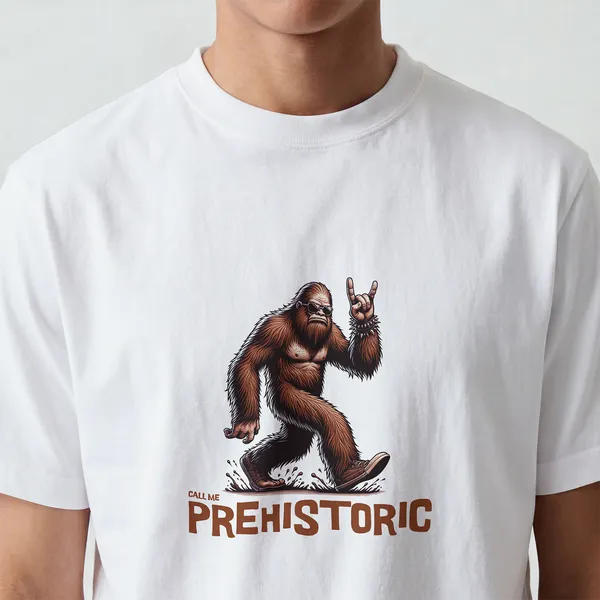 Prehistoric_Graphic_White_Cotton_T-Shirt_For_Men_And_Women