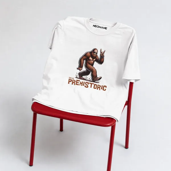 Prehistoric_Graphic_White_Cotton_T-Shirt_For_Men_And_Women